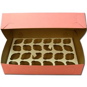 cupcake dozen standard piece pink box tbk